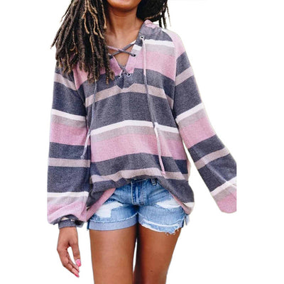 Blusa Suelta con Cordones Ajustables - Image 10
