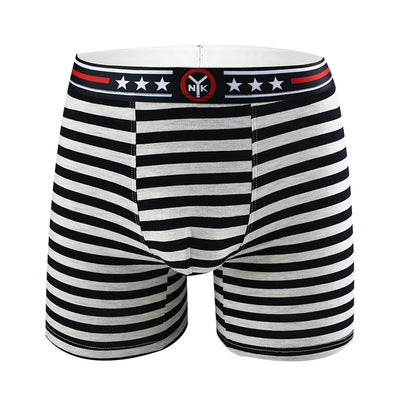 Bóxers de Algodón a Rayas de Cintura Baja para Hombre - Image 11