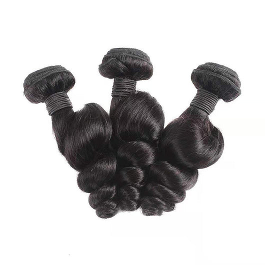 Extensiones de Cabello Tejido Negro para Mujer - Image 4