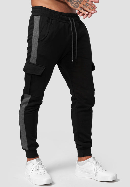 Pantalones Overol Casual Hombre Premium con Bolsillos Múltiples y Cachemira - Image 10