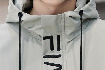 Chamarra Hoodie Casual Oversize para Hombre - Estilo Coreano Talla Grande - Image 10
