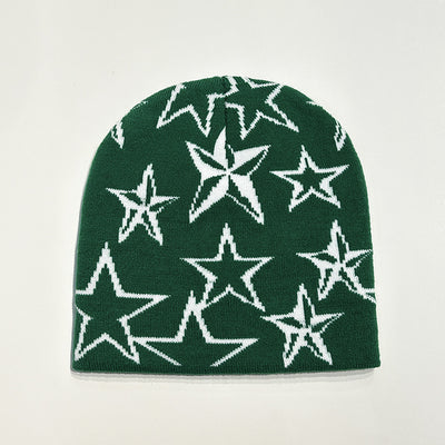 Gorro de Lana Retro Star - Estilo Vintage Clásico - Image 9