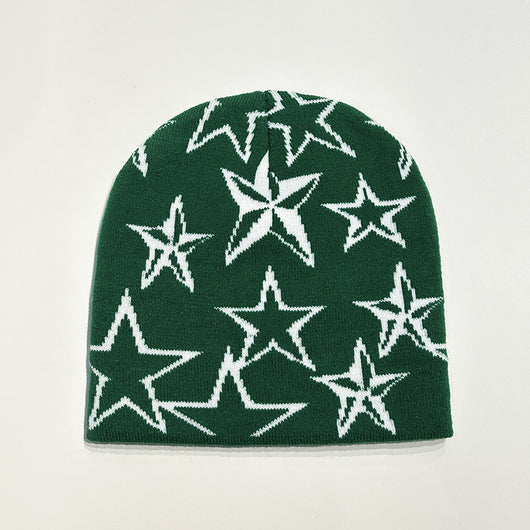 Gorro de Lana Retro Star - Estilo Vintage Clásico - Image 9