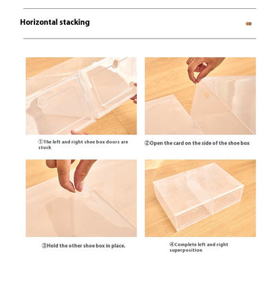 Caja Organizadora Transparente Plegable para Zapatos - Image 17