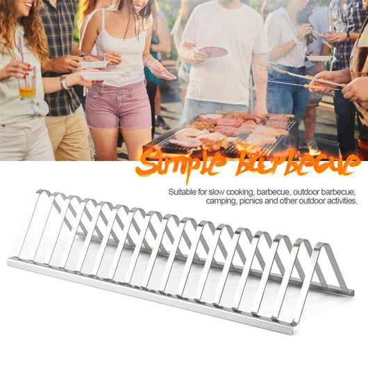 Soporte para Costillas y Ahumador de Acero Inoxidable - Accesorios BBQ Premium - Image 7