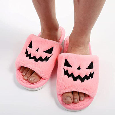 Pantuflas Cálidas de Invierno Halloween para Mujer - Cómodas y Adorables - Image 13