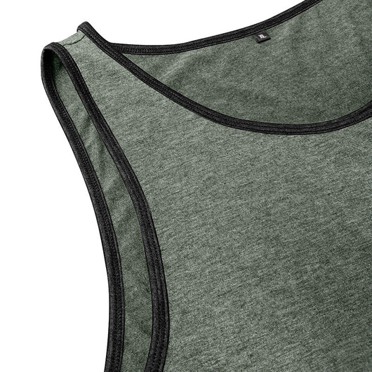 Camiseta Deportiva Suelta sin Mangas con Bolsillos y Estampado - Image 20