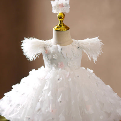 Vestido Floral Infantil de Lujo Exclusivo para Niña - Image 6