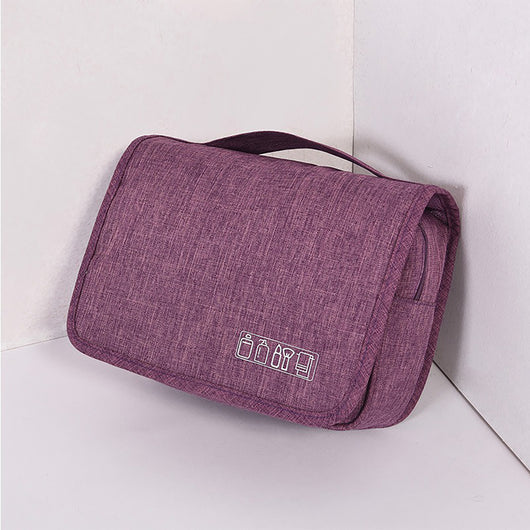 Bolsa de Aseo Colgante Impermeable con Organizador de Maquillaje para Viajes - Image 8