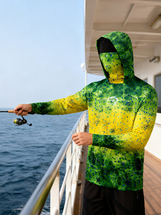 Camisa de Pesca Performance con Protección Solar - Jersey Multideporte para Hombre