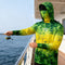 Camisa de Pesca Performance con Protección Solar - Jersey Multideporte para Hombre