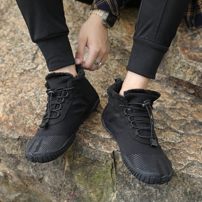 Botas de Senderismo Impermeables para Invierno con Forro Térmico y Suela Antideslizante
