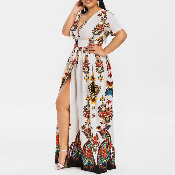 Falda Larga Floral Elegante para el Día a Día - Image 3