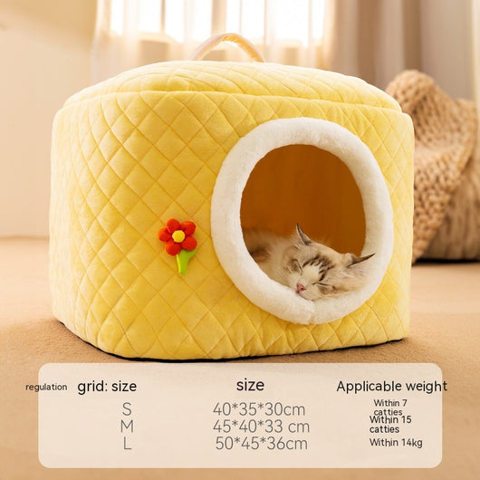Casa para Mascotas Four Seasons: Cómoda, Desmontable y Lavable - Image 4