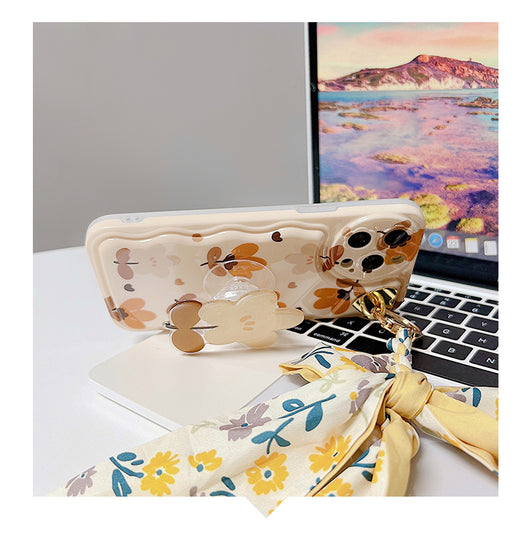 Funda para Celular Seda con Flores y Hojas Otoñales - Image 11