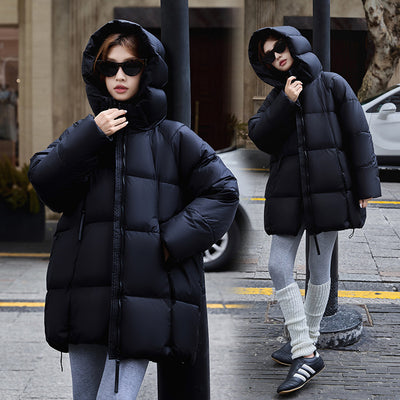 Chaqueta de Invierno Acolchada con Capucha para Mujer - Image 8