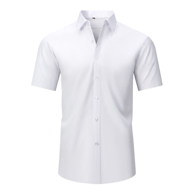 Camisa Manga Larga Elástica sin Planchado para Hombre