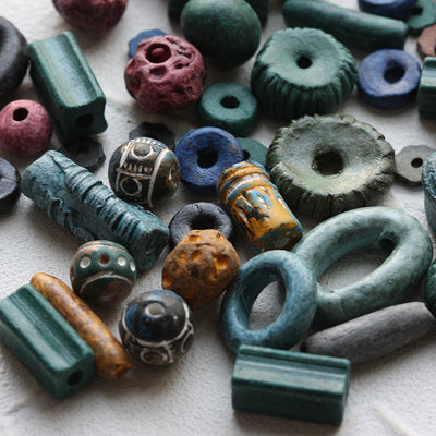 Cuentas de Cerámica Artesanales Multicolor para Joyería DIY - Image 8