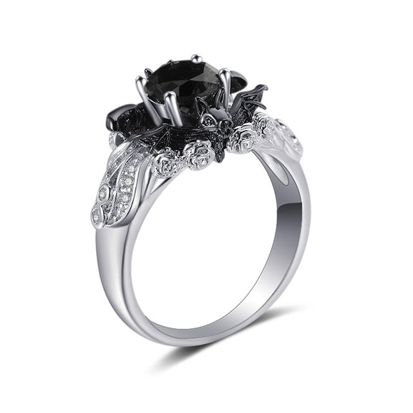 Anillo Separador de Colores Bat - Chapado Europeo Americano