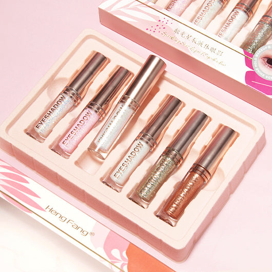 Sombra Líquida Perlada Lazy Sequin con Glitter Brillante
