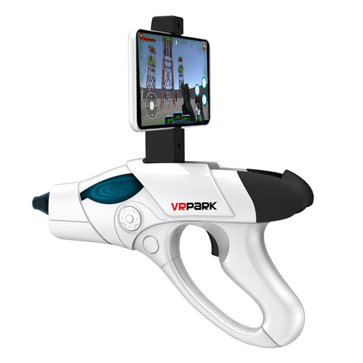 Pistola de Juego VR 4D con Bluetooth, Soporte para Teléfono y Control Remoto Inteligente - Image 5
