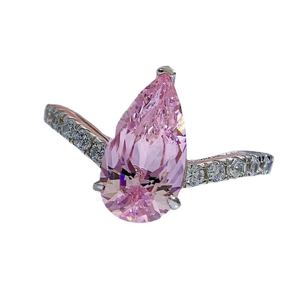 Anillo de Compromiso para Mujer Diamante Carbono Alto Diseño Elegante