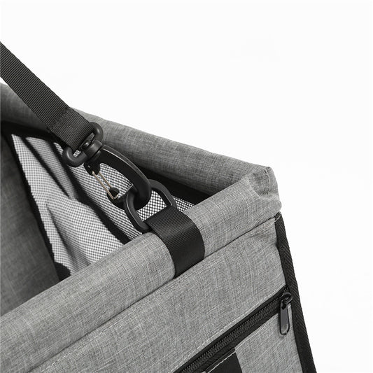 Asiento Protector para Mascotas en Auto con Bolsa de Almacenamiento - Image 2