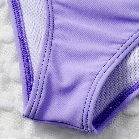 Bikini Deportivo Bicolor con Diseño Cruzado para Mujer - Image 16
