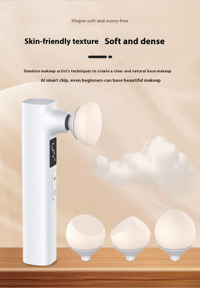 Esponja Eléctrica para Base de Maquillaje - Húmeda y Seca Sin Manchas - Image 15