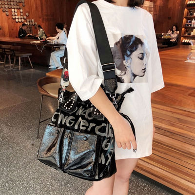 Bolso Mensajero Mujer Capacidad Grande Estilo Atmosférico - Image 6