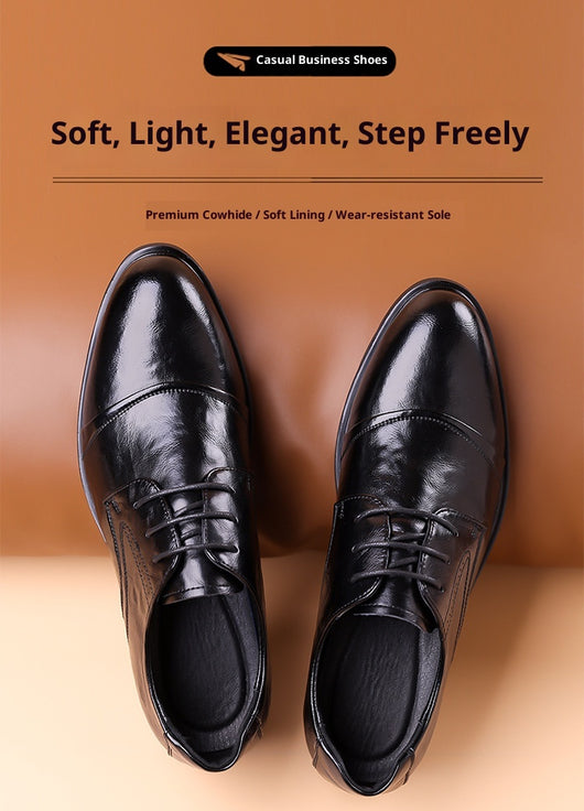 Zapatos de Cuero Formal para Hombre de Negocios - Image 9