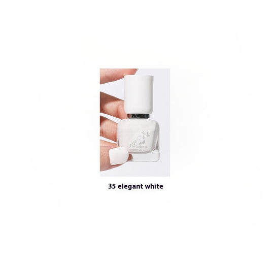 Esmalte de Uñas Blanco Secado Rápido a Base de Agua - Larga Duración sin Horno - Image 39