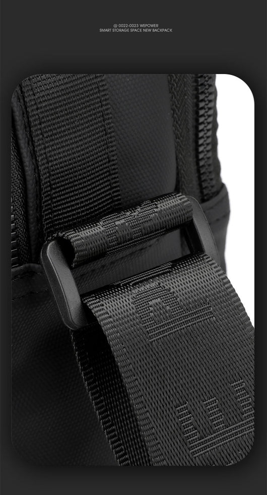 Bolsa Bandolera Impermeable para Hombre - Diseño Casual de Un Solo Hombro - Image 29