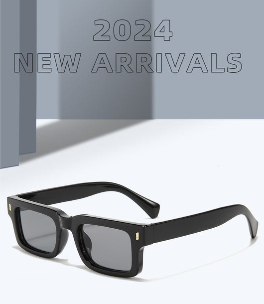 Gafas de Sol Retro Rectangulares Vintage para Hombre - Image 17