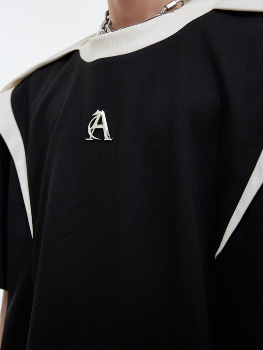 Camiseta Oversize de Verano con Textura Deconstruida y Corte Asimétrico - Image 7
