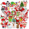 50 Pegatinas Navideñas Impermeables con Diseños Graffiti