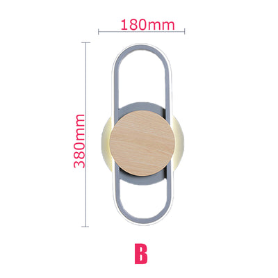 Lámpara de Pared Moderna Minimalista con Diseño Creativo - Image 9