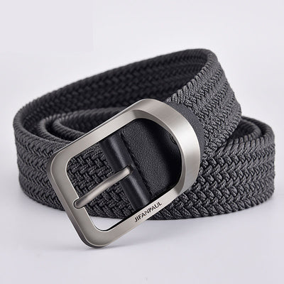 Cinturón de Lona Tejida Versátil para Hombre y Mujer - Image 8