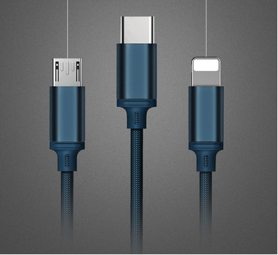 Cable de Carga Trenzado 3 en 1 - Image 13