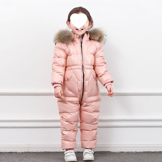 Overol Acolchado de Plumón para Niños Invierno - Image 13