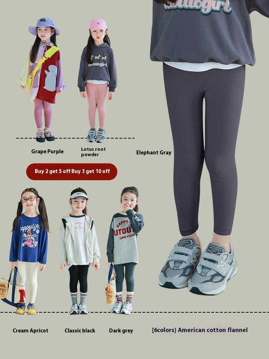 Leggings Elásticos para Niña con Adorables Orejitas - Image 10