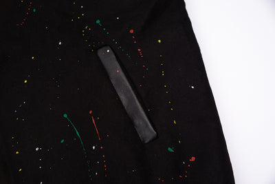 Chaqueta de Béisbol Hombre con Mangas Estampadas Efecto Tinta - Image 17