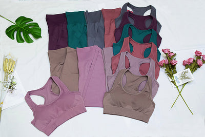 Conjunto de Yoga sin Costuras con Levantamiento de Glúteos - Image 59