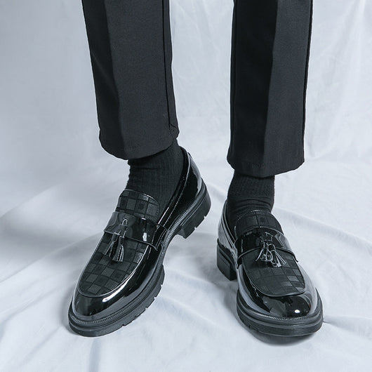 Zapatos de Cuero para Hombre Talla Grande con Plataforma Cómoda - Image 22