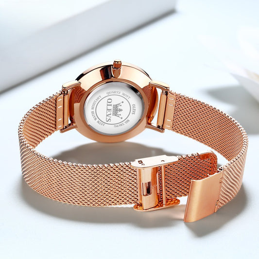 Reloj de Pareja Elegante Unisex con Movimiento de Cuarzo - Image 2
