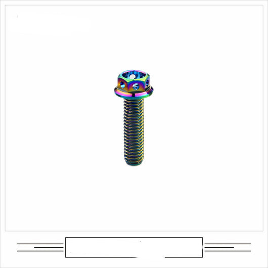 Tornillo de Cabeza Brida Titanio Aleación para Motos Modificadas - Image 14
