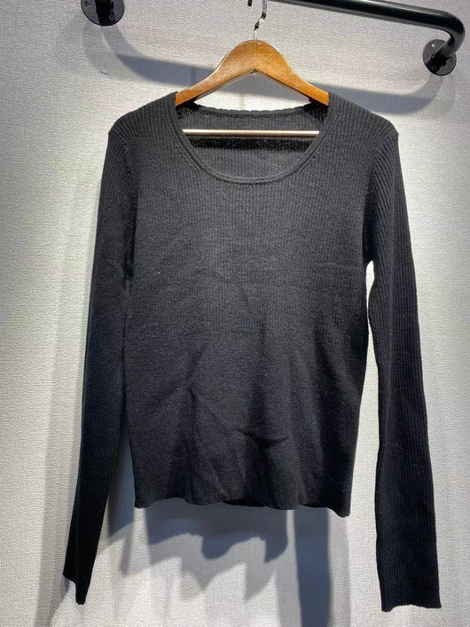 Suéter Tejido Cuello Amplio Manga Larga para Mujer - Image 11