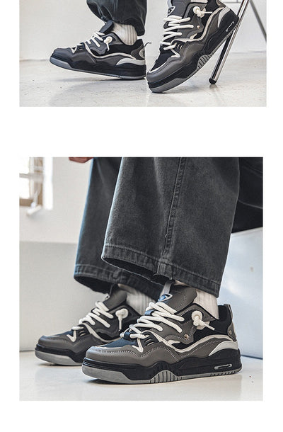 Zapatos Casuales Retro con Aumento de Altura y Suela Antideslizante para Hombre - Image 9