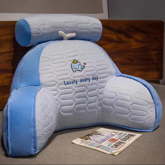 Almohada Lumbar de Seda Helada con Diseño Infantil para Verano - Image 8
