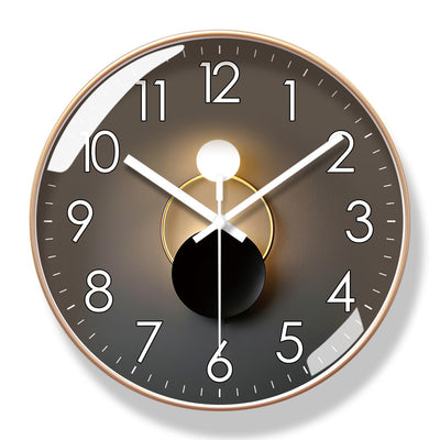 Reloj de Pared Silencioso Lujo Americano para Sala de Estar - Image 3